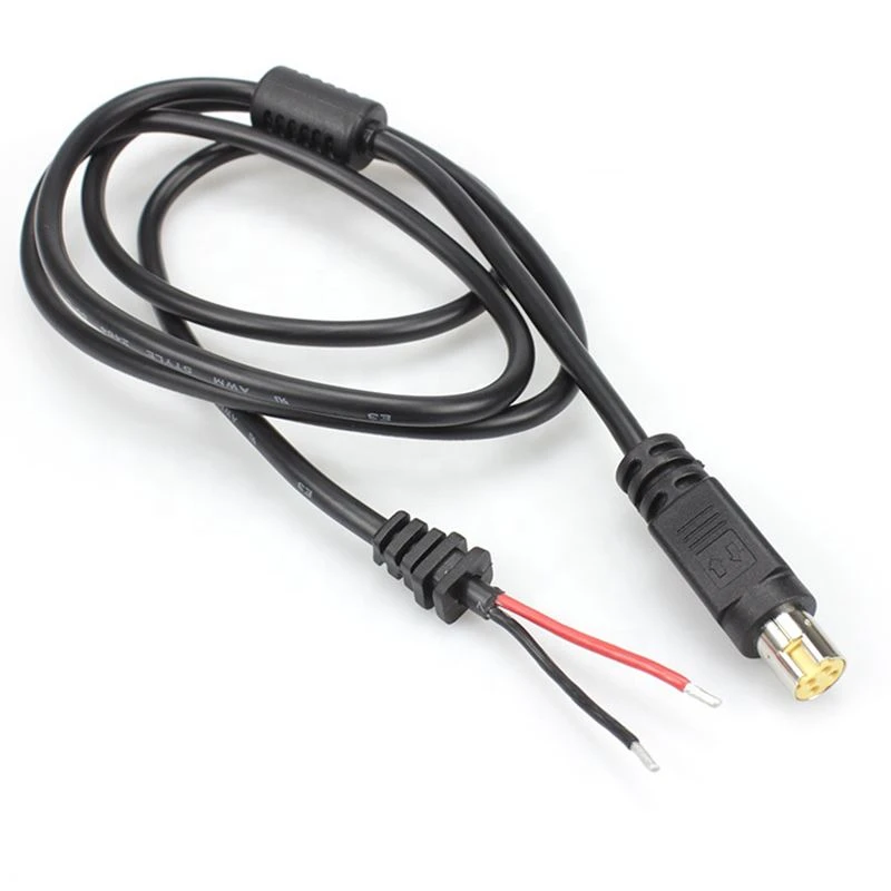 2 Cores 4Pin Din monitor DC power Cord