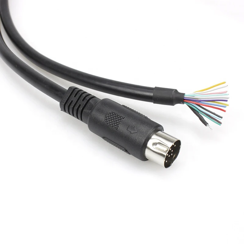 13 Pin Din Plug open end Cable