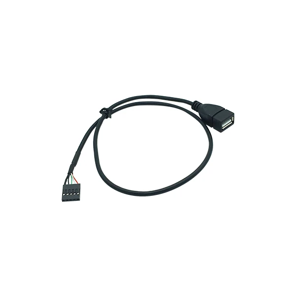 usbA Female to 1x 5Pin Female 2.54 USB header PCB motherboard cable